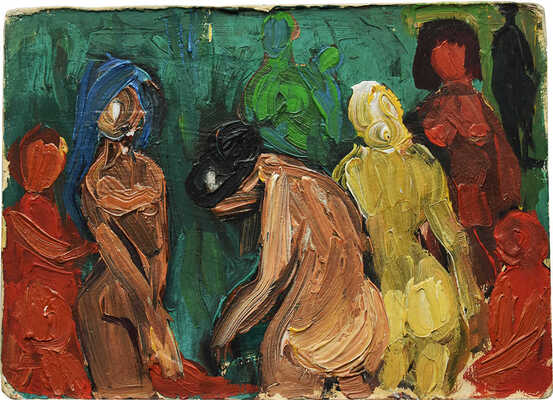 Неизвестный художник. Обнаженные 